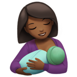 karmienie piersią: karnacja średnio ciemna