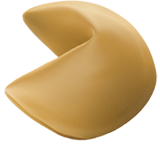 Ciastko z wróżbą Emoji