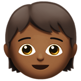 dziecko: karnacja średnio ciemna