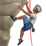 osoba wspinająca się: karnacja średnia