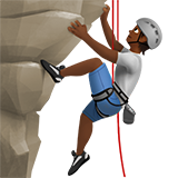 osoba wspinająca się: karnacja średnio ciemna