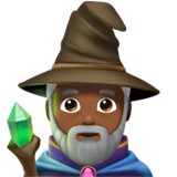 mężczyzna mag: karnacja średnio ciemna