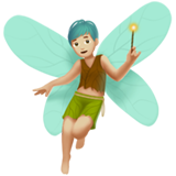 mężczyzna wróżka: karnacja średnio jasna