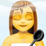 Kobieta w zaparowanym pomieszczeniu - Facebook