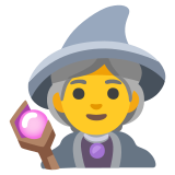 Kobieta mag - Noto Color Emoji