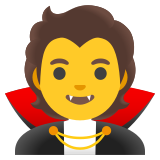Wampir - Noto Color Emoji