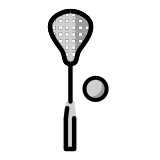 Lacrosse - OpenMoji