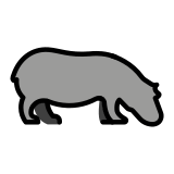 Hipopotam - OpenMoji