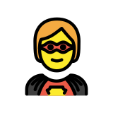 Superbohater - OpenMoji
