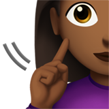 głucha kobieta: karnacja średnio ciemna