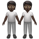 osoby trzymające się za ręce: karnacja ciemna