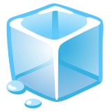 Kostka lodu - Noto Color Emoji