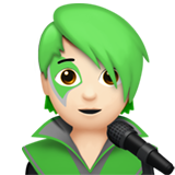 piosenkarz: karnacja jasna