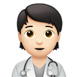 pracownik służby zdrowia: karnacja jasna