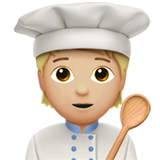 kucharz: karnacja średnio jasna