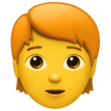 dorosły: rude włosy