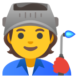 Pracownik fabryki - Noto Color Emoji