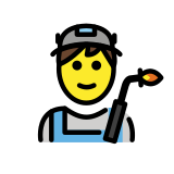 Pracownik fabryki - OpenMoji