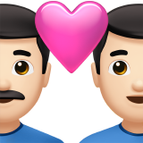 para z sercem: mężczyzna, mężczyzna i karnacja jasna