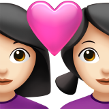 para z sercem: kobieta, kobieta i karnacja jasna