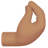 złączone palce: karnacja średnia