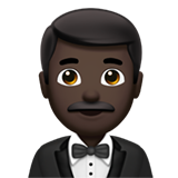 mężczyzna w smokingu: karnacja ciemna