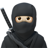 ninja: karnacja jasna