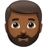 mężczyzna z brodą: karnacja średnio ciemna