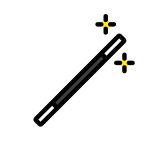 Czarodziejska różdżka - OpenMoji