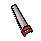 Piła do drewna - OpenMoji