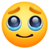 Twarz powstrzymująca łzy - Facebook