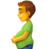 Mężczyzna w ciąży - Facebook