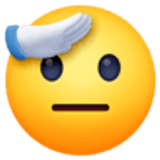 Salutująca twarz - Facebook