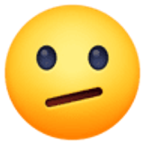 Twarz z ukośnymi ustami - Facebook