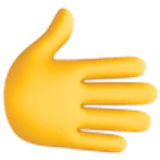 Dłoń skierowana w prawo - Facebook