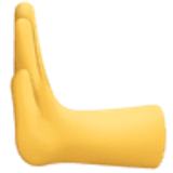 Dłoń pchająca w lewo - Facebook