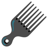 Grzebień fryzjerski - Noto Color Emoji