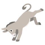 Osioł - Noto Color Emoji