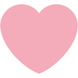 Różowe serce - Twitter / X