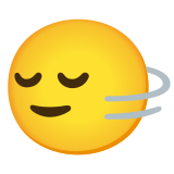 Głowa kręcąca się poziomo - Noto Color Emoji