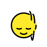Głowa kiwająca się pionowo - OpenMoji