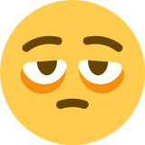 Twarz z workami pod oczami - Twitter / X