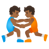 osoby uprawiające zapasy: karnacja średnio ciemna