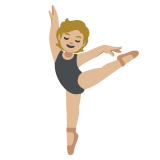 baletnica: karnacja średnio jasna