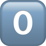 Przycisk zero Symbol