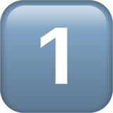 Przycisk jeden Symbol