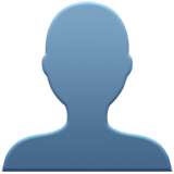 Sylwetka osoba emotikona