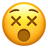 X oczy emoji