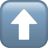 Strzałka skierowana do góry Symbol