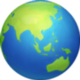 Kula ziemska przedstawiająca Azję i Australię - Facebook